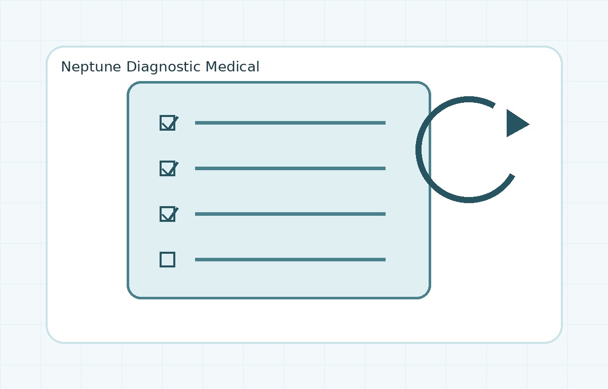 Follow-up diagnostic testing and result review